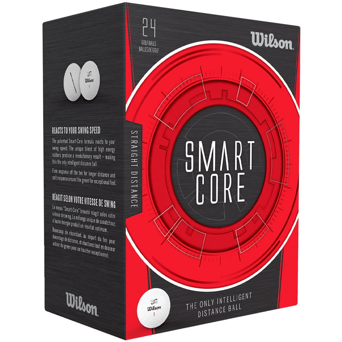 Wilson Smart-Core Straight Distance Double Dozen Golf Balls