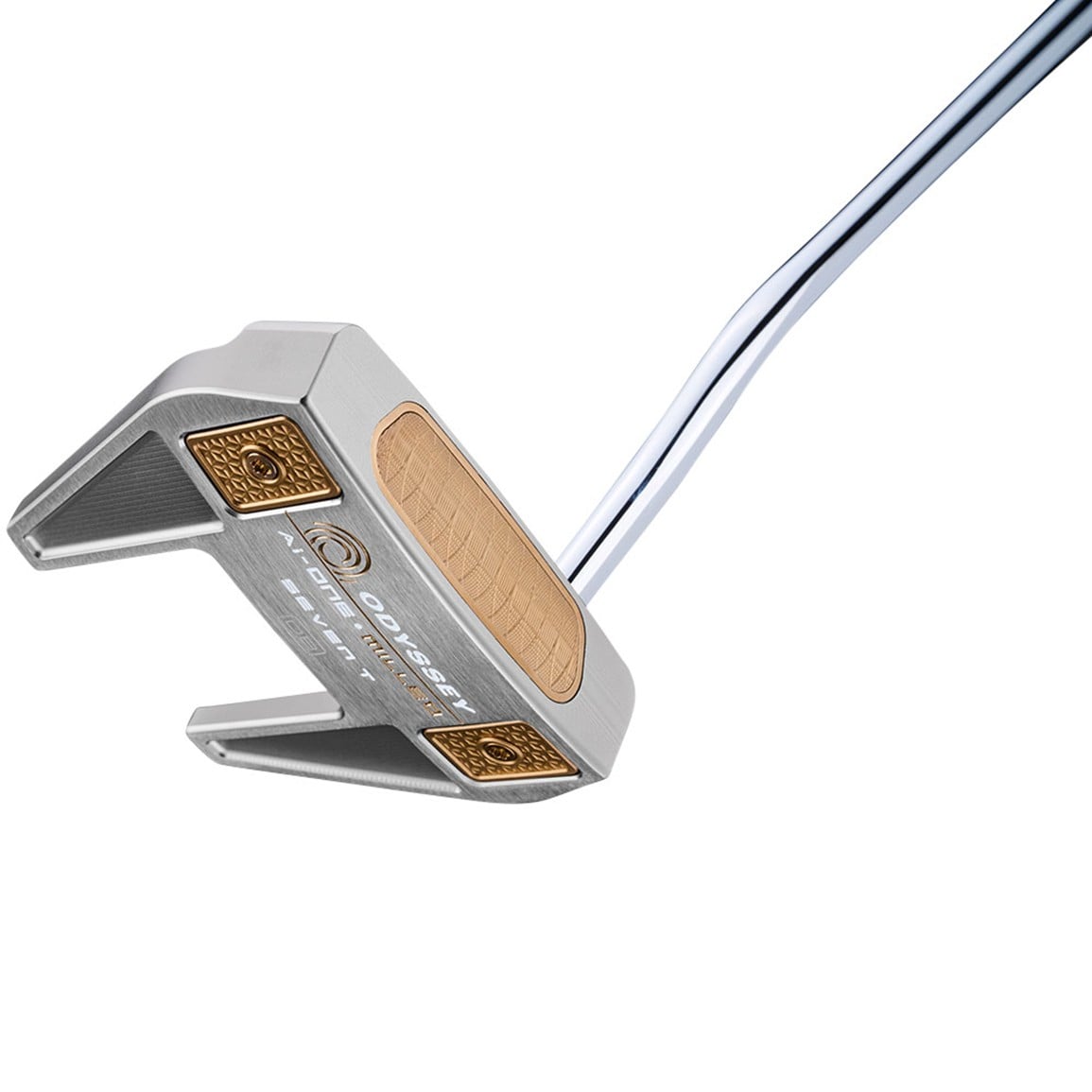 Odyssey Ai-One Milled Seven T Silver Double Bend Putter