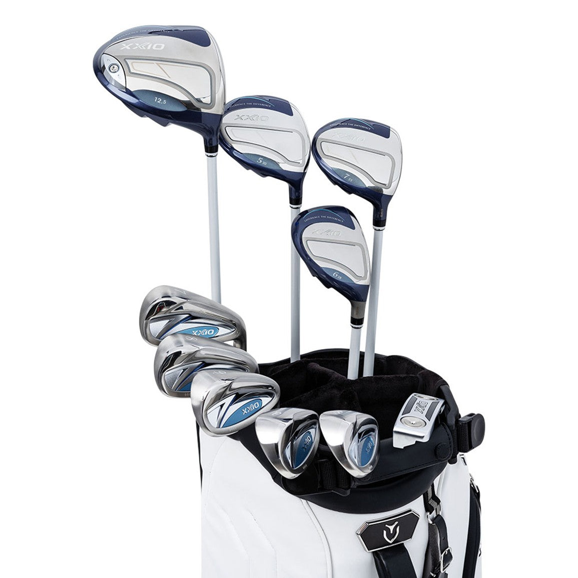 XXIO Ladies Premium Complete Putter 10-Piece Set w/Stand Bag