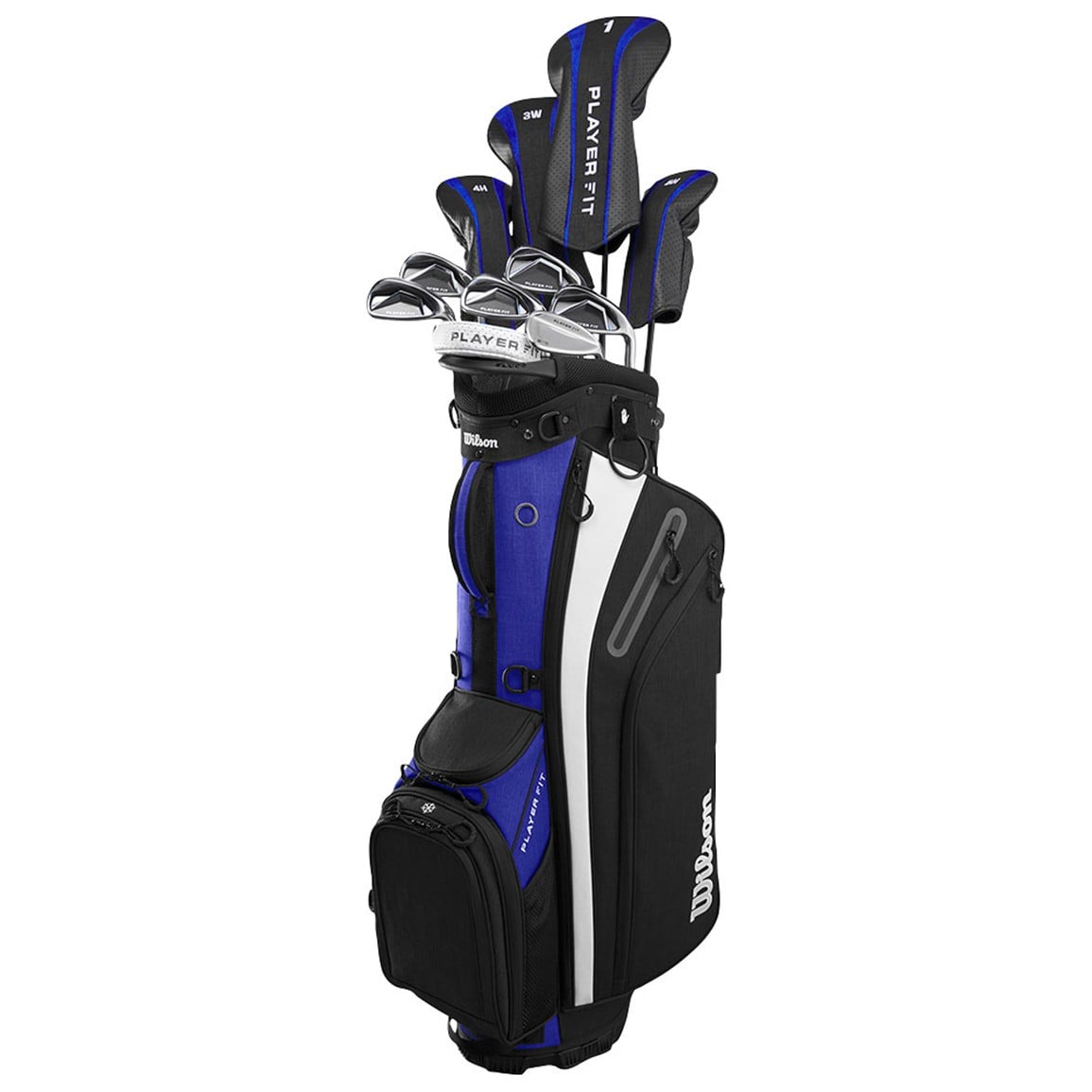 Wilson Men's PlayerFit Complete Set w/Stand Bag