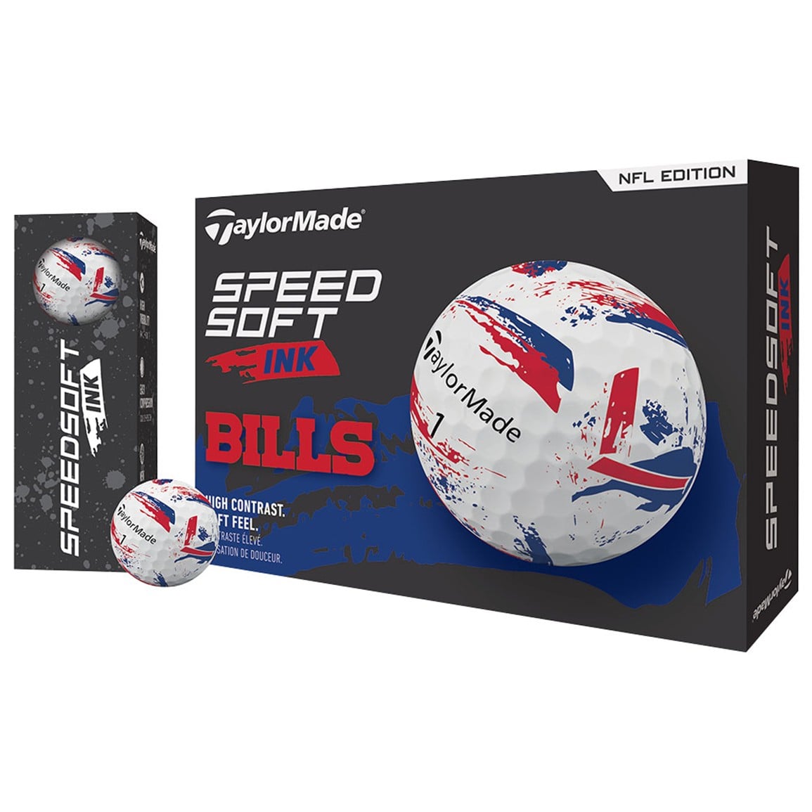 TaylorMade Speed Soft INK NFL Golf Balls
