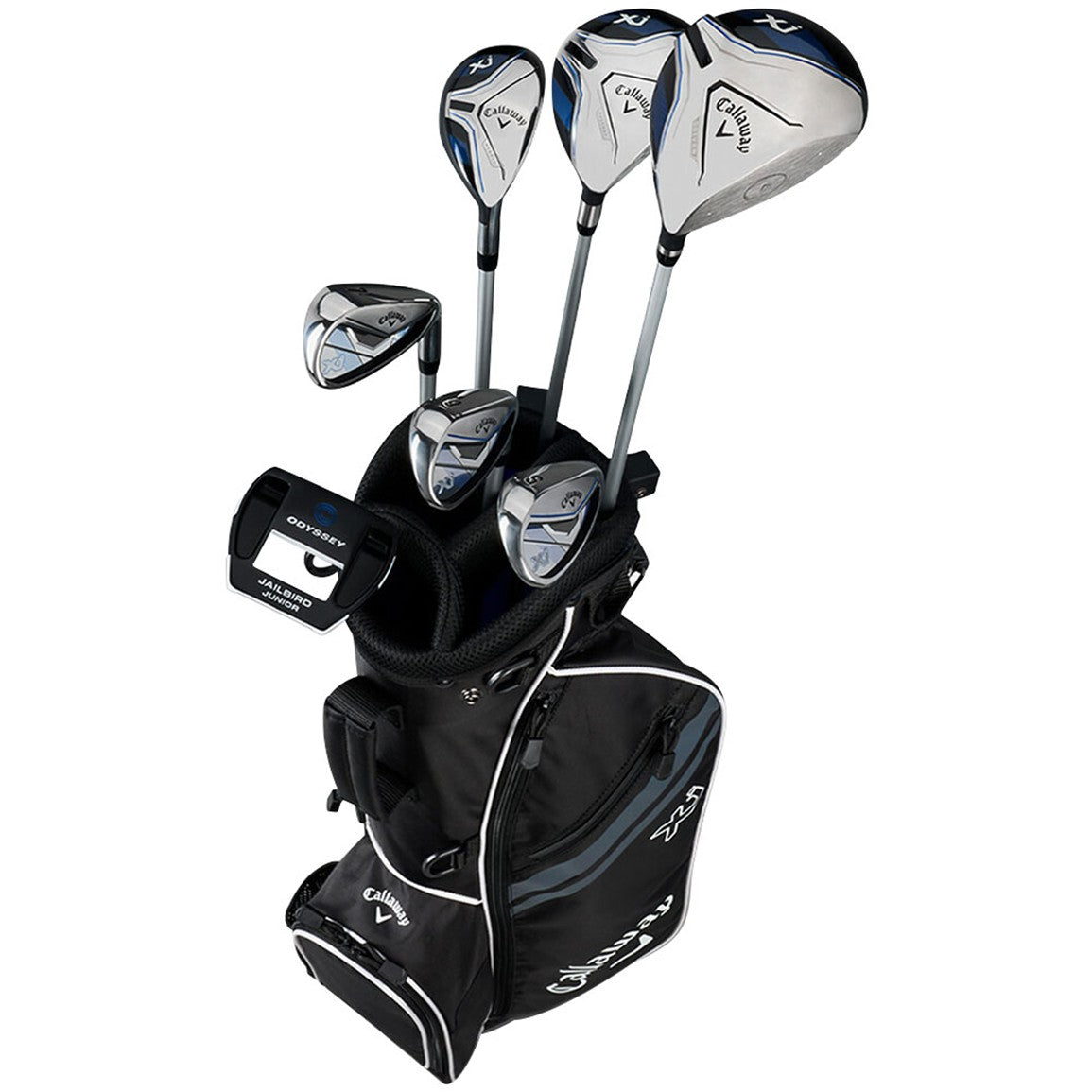 Callaway Junior XJ-3 8-Piece Golf Set w/Stand Bag