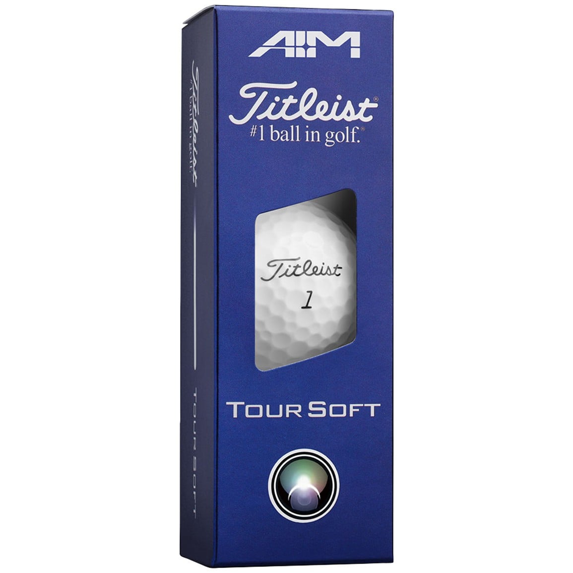 Titleist Tour Soft AIM Blue Golf Balls