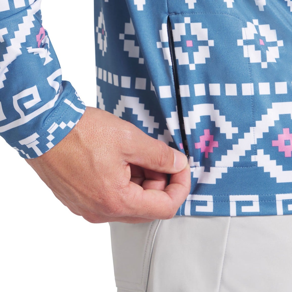 Puma Men's Fair Isle Golf Hoodie