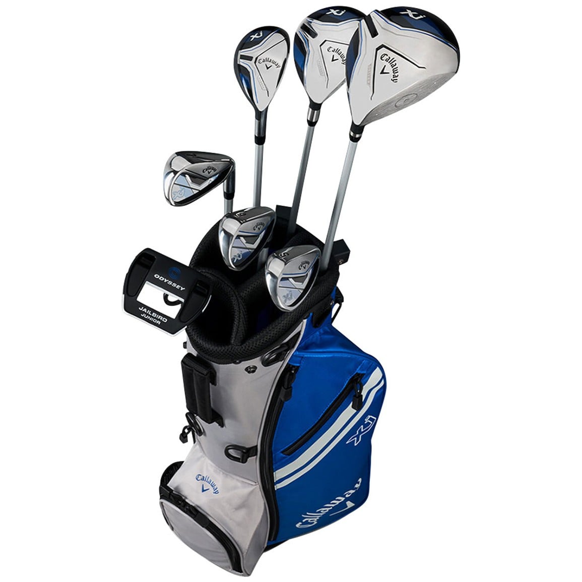 Callaway Junior XJ-3 8-Piece Golf Set w/Stand Bag