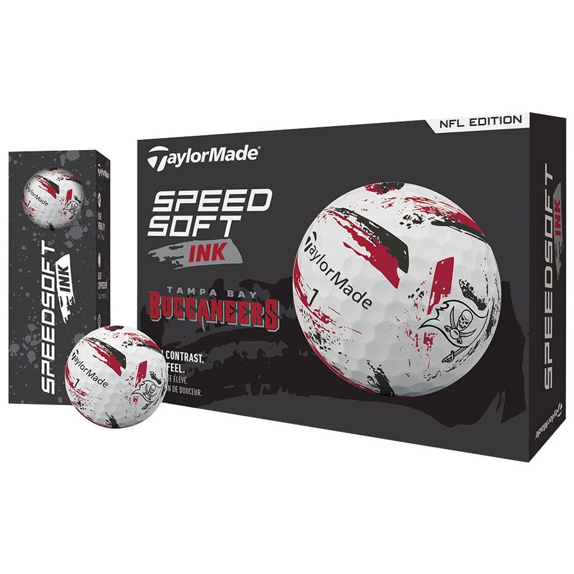 TaylorMade Speed Soft INK NFL Golf Balls