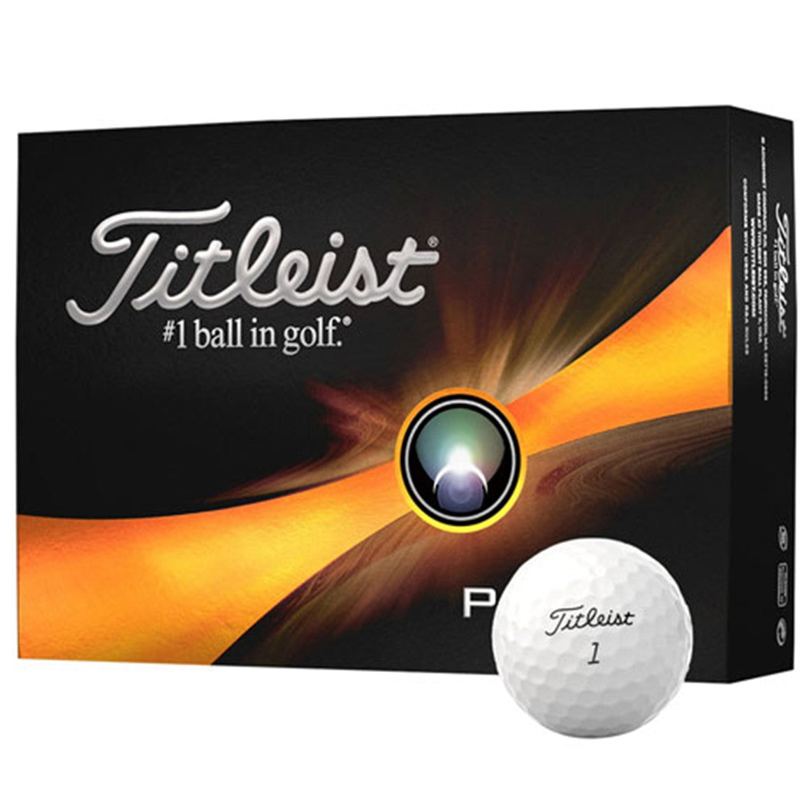 Titleist Pro V1x Custom Number Personalized White Golf Balls