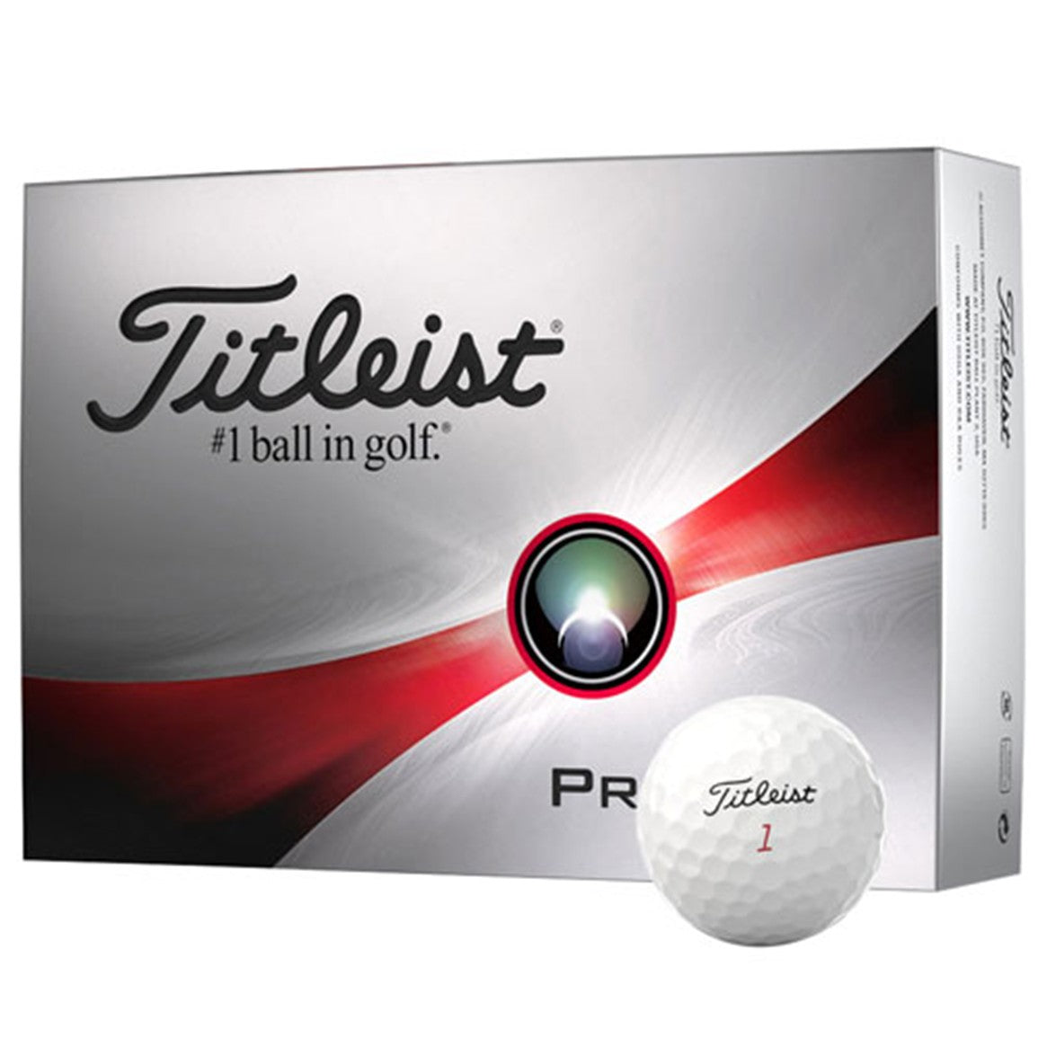 Titleist Pro V1x Custom Number Personalized White Golf Balls