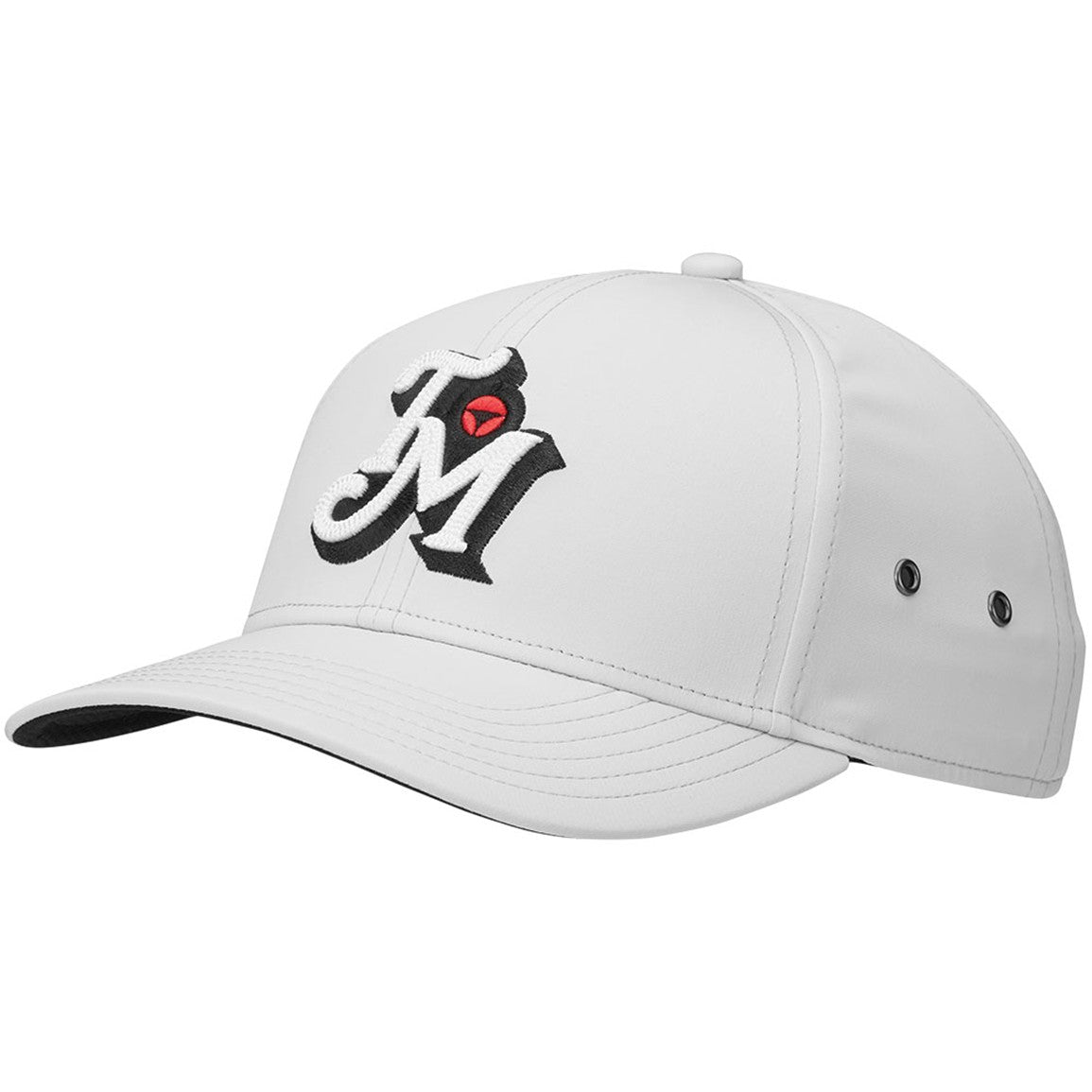 TaylorMade Lifestyle Metal Eyelet Flatbill Adjustable Golf Hat