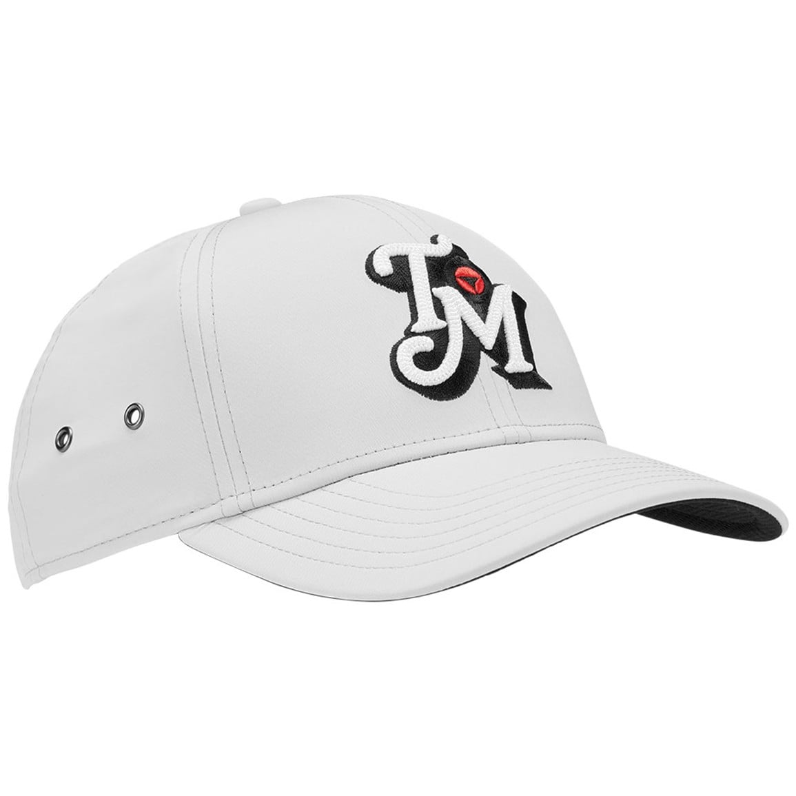 TaylorMade Lifestyle Metal Eyelet Flatbill Adjustable Golf Hat