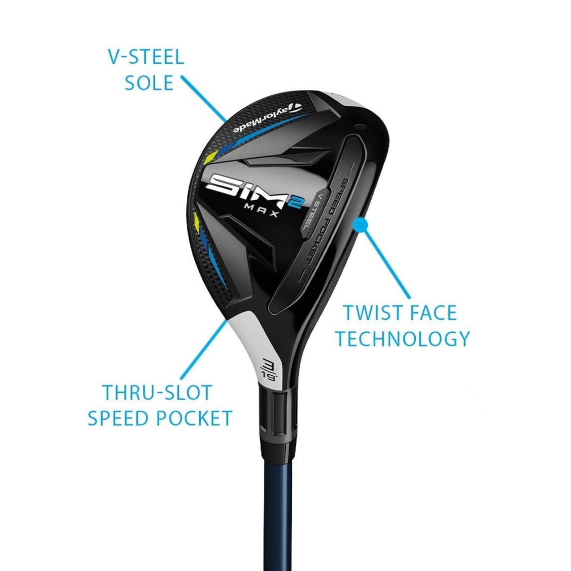 TaylorMade Men's SIM2 MAX Rescue