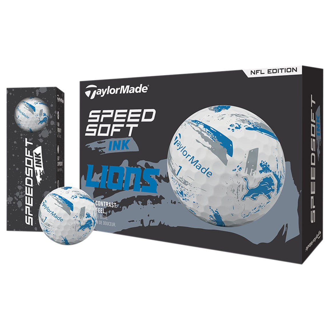 TaylorMade Speed Soft INK NFL Golf Balls