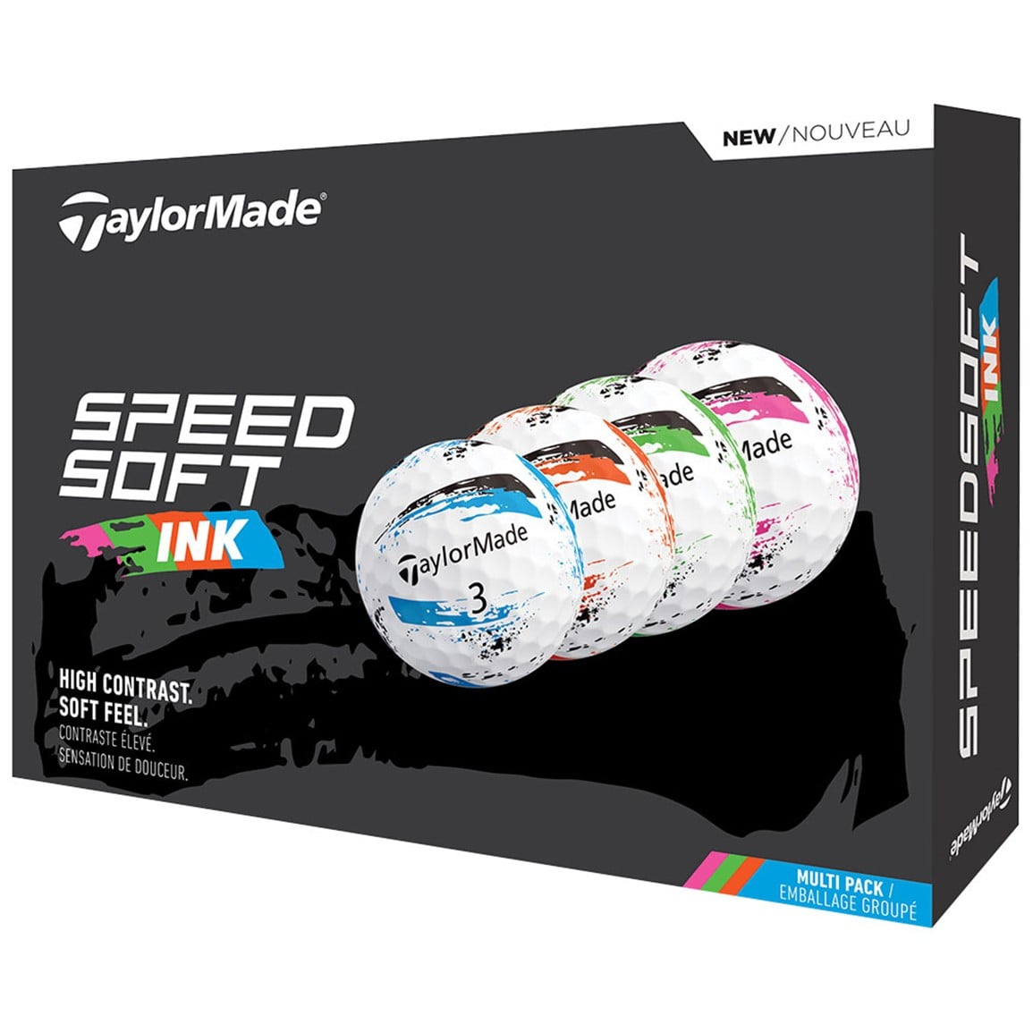 TaylorMade 2025 SpeedSoft Ink Golf Balls