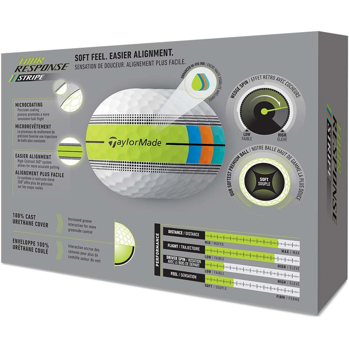 TaylorMade 2026 Tour Response Stripe Golf Ball