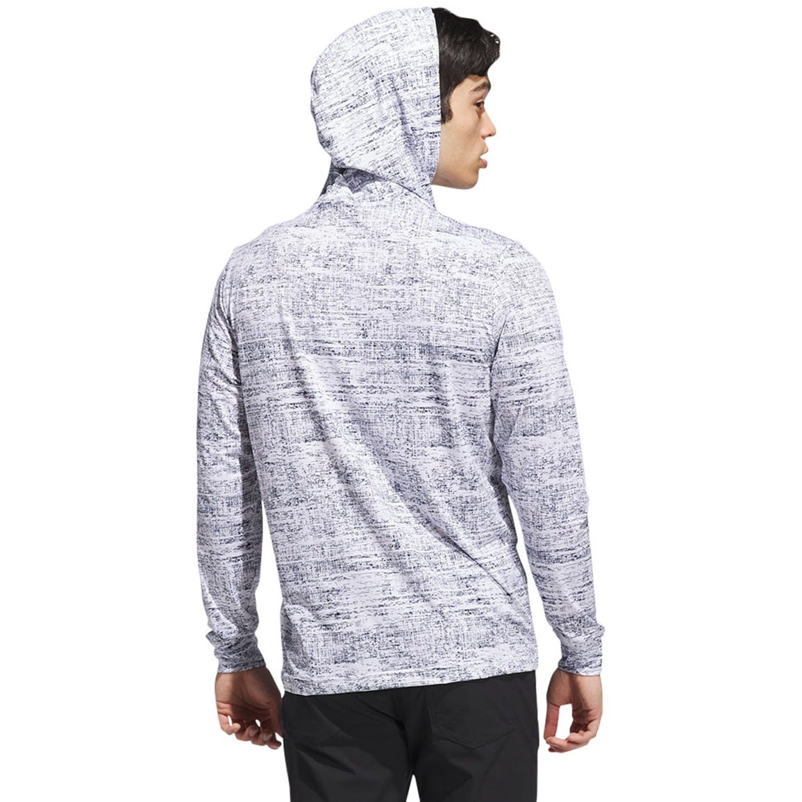 adidas Men's Performance Printed Lightweight Golf Hoodie