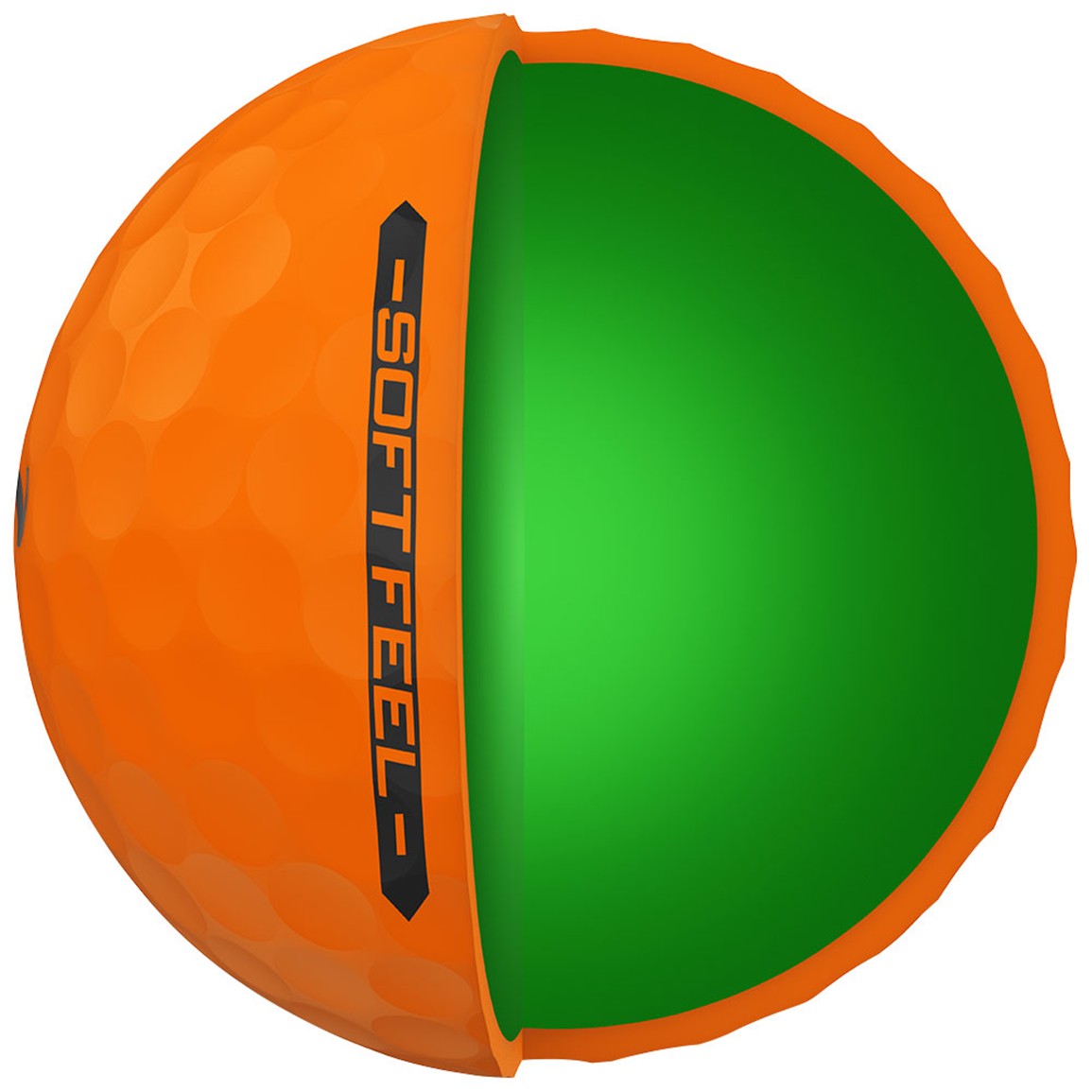 Srixon SoftFeel 14 Brite Personalized Golf Ball