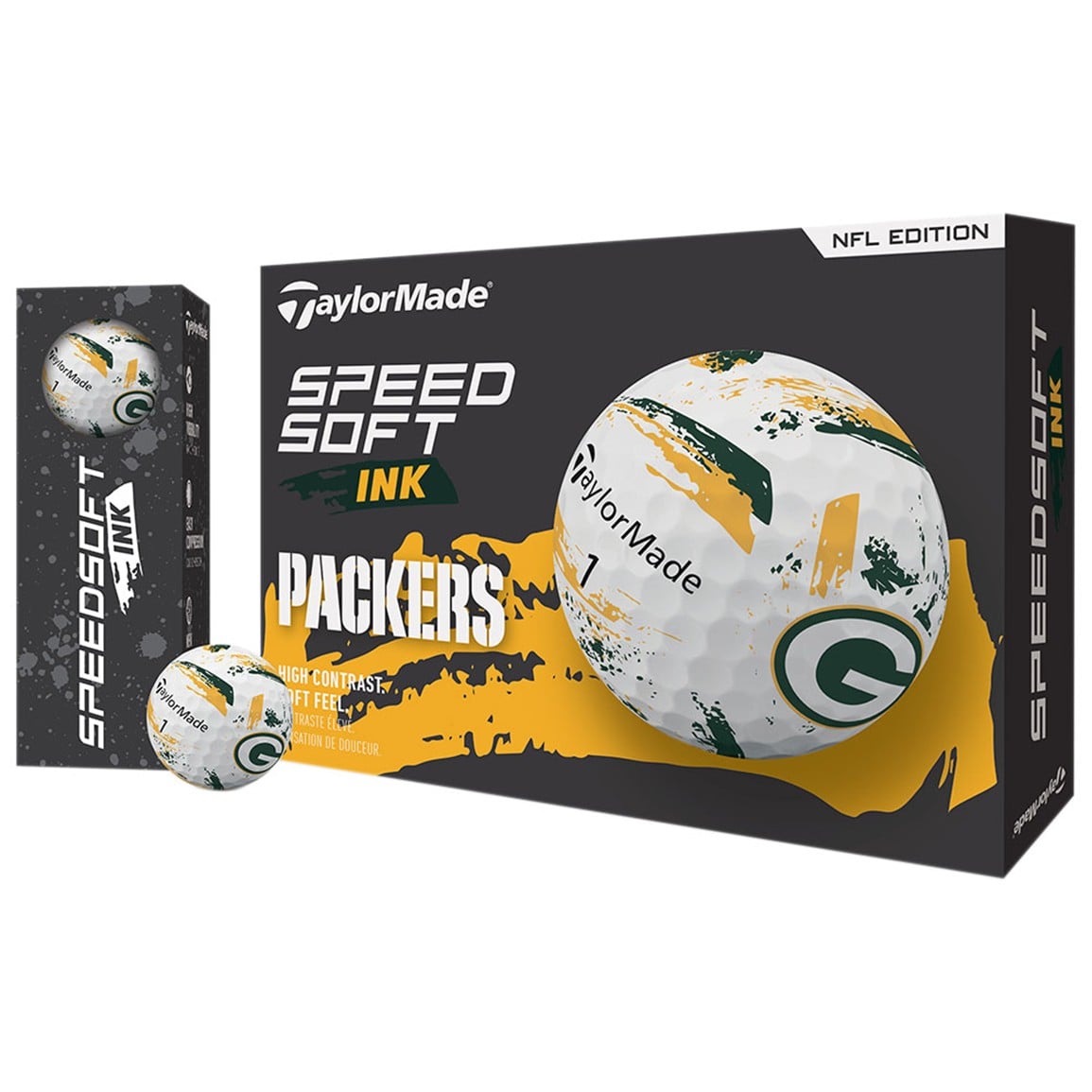 TaylorMade Speed Soft INK NFL Golf Balls