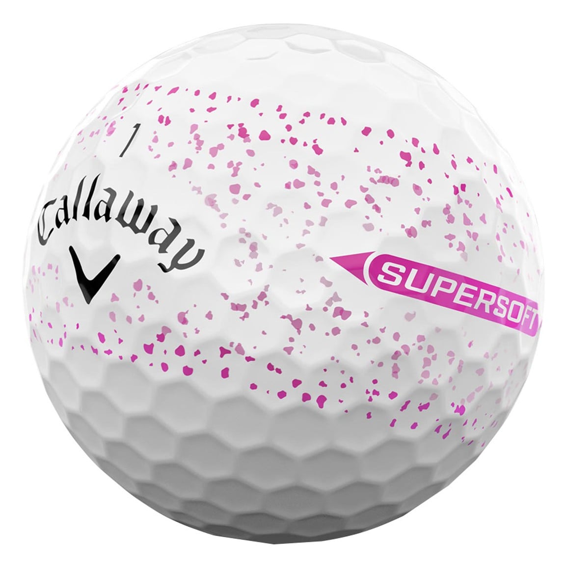 Callaway 2025 SuperSoft Splatter Golf Ball