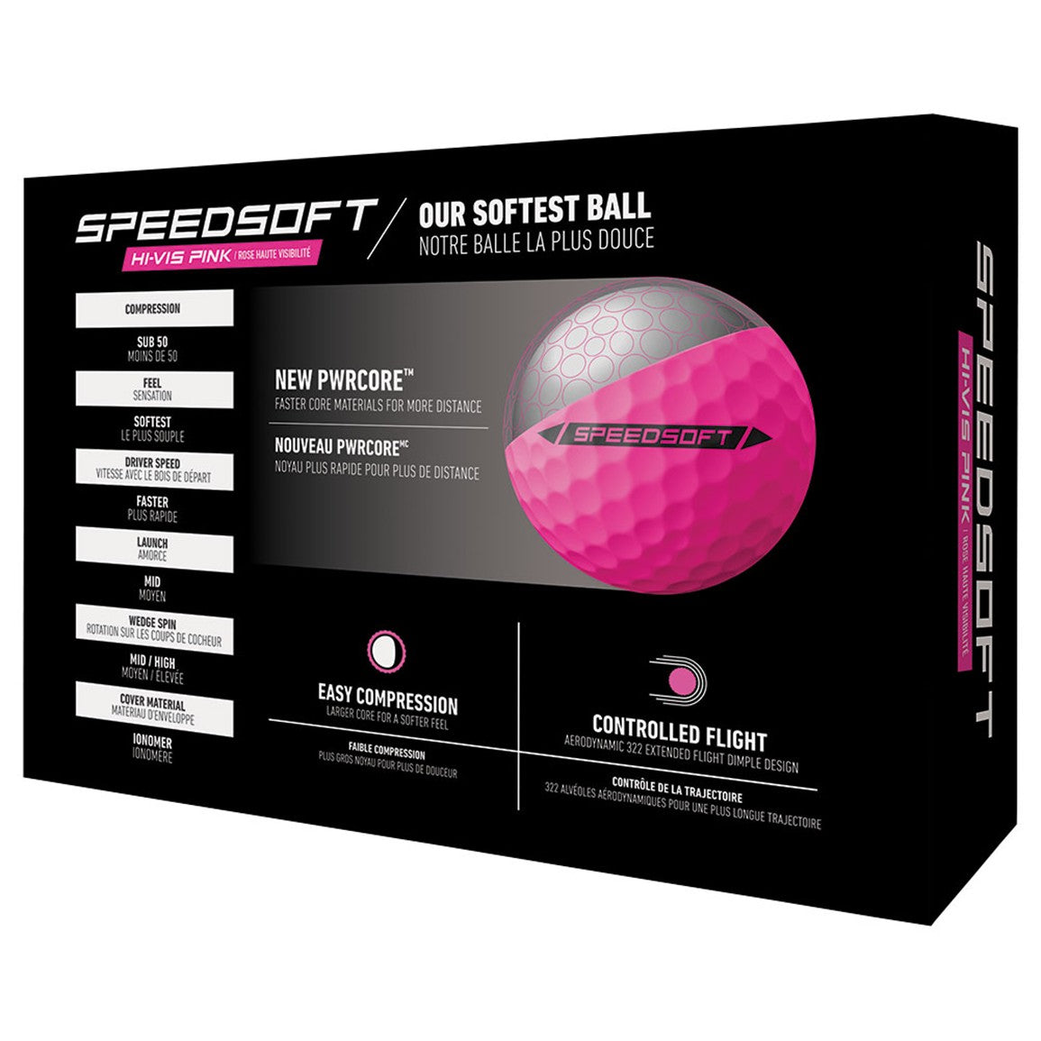 TaylorMade 2025 SpeedSoft Golf Ball