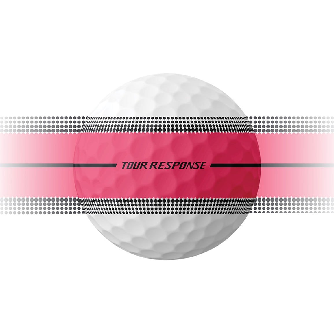 TaylorMade 2025 Tour Reponse Stripe Golf Ball