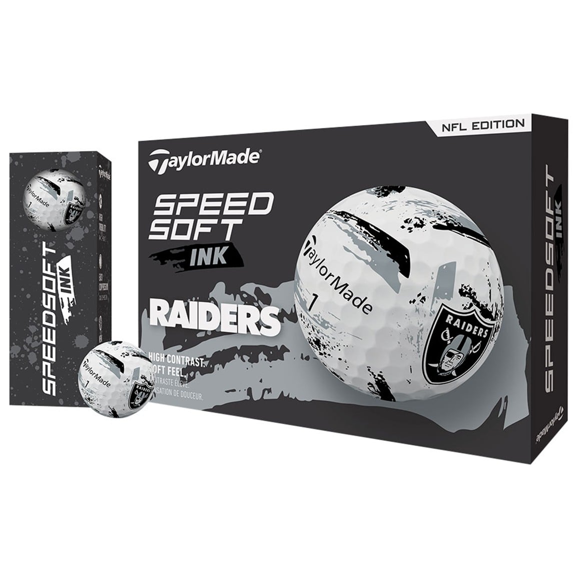 TaylorMade Speed Soft INK NFL Golf Balls