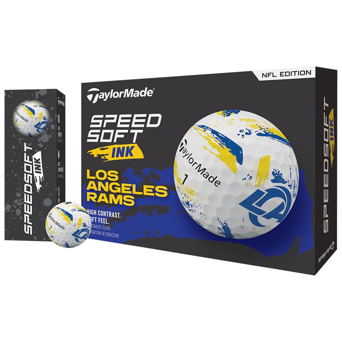 TaylorMade Speed Soft INK NFL Golf Balls