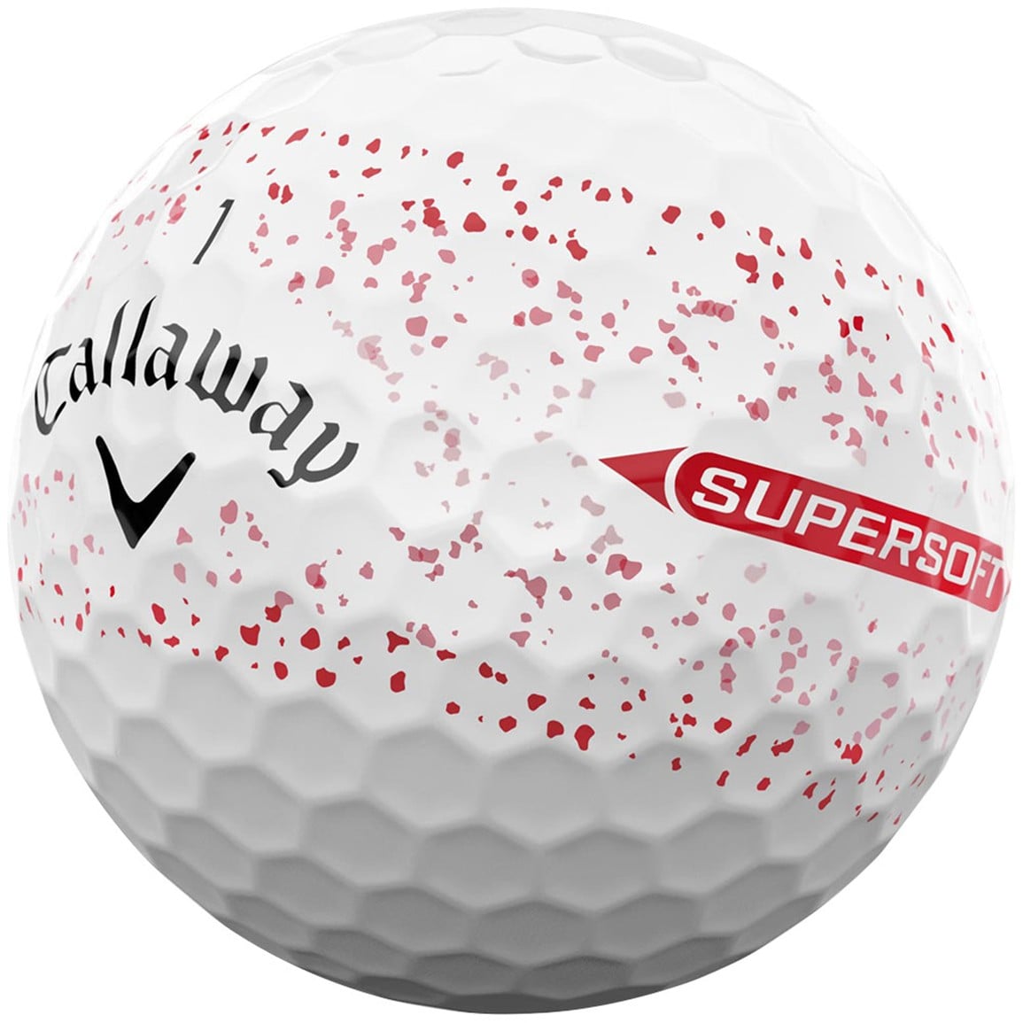 Callaway 2025 SuperSoft Splatter Golf Ball