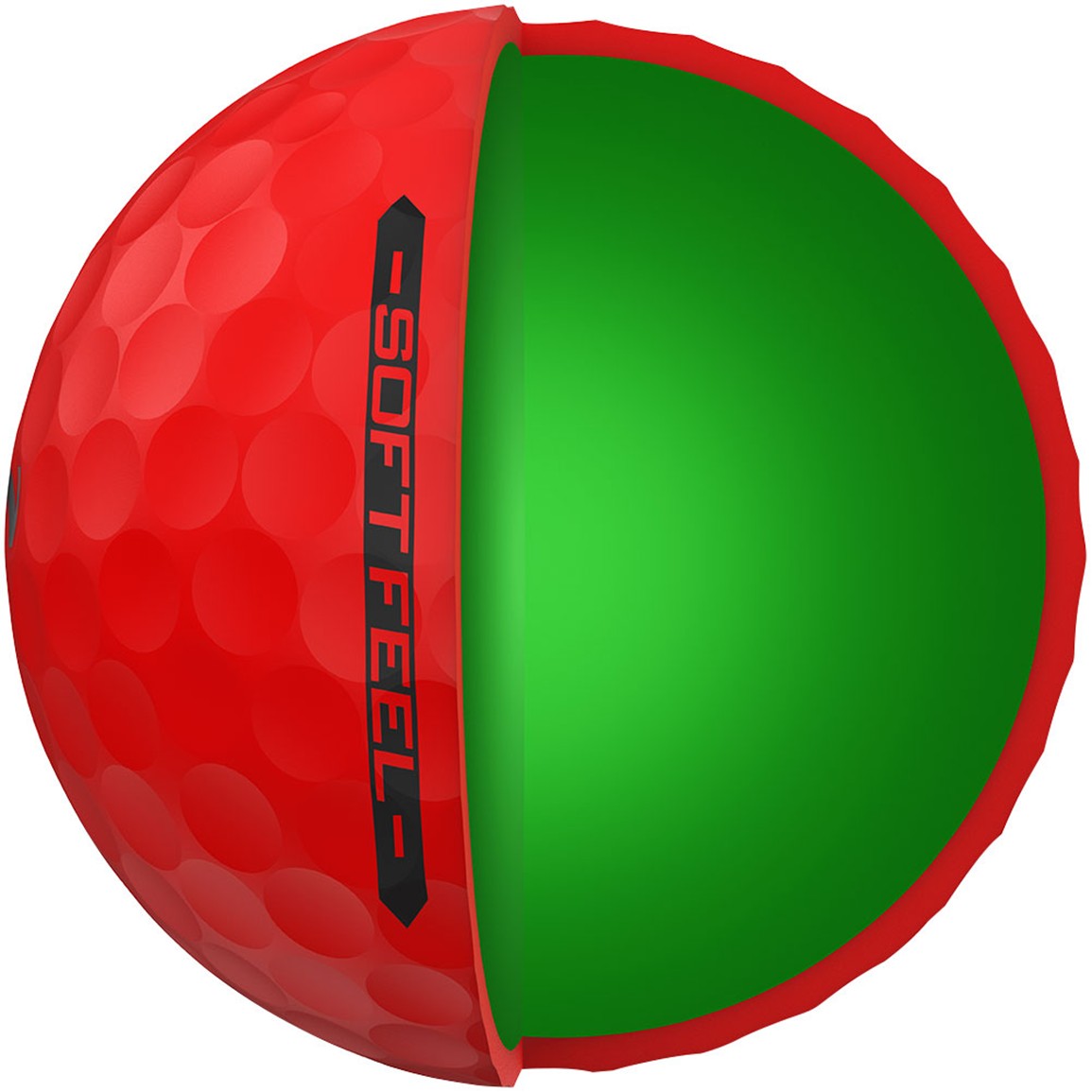 Srixon SoftFeel 14 Brite Personalized Golf Ball