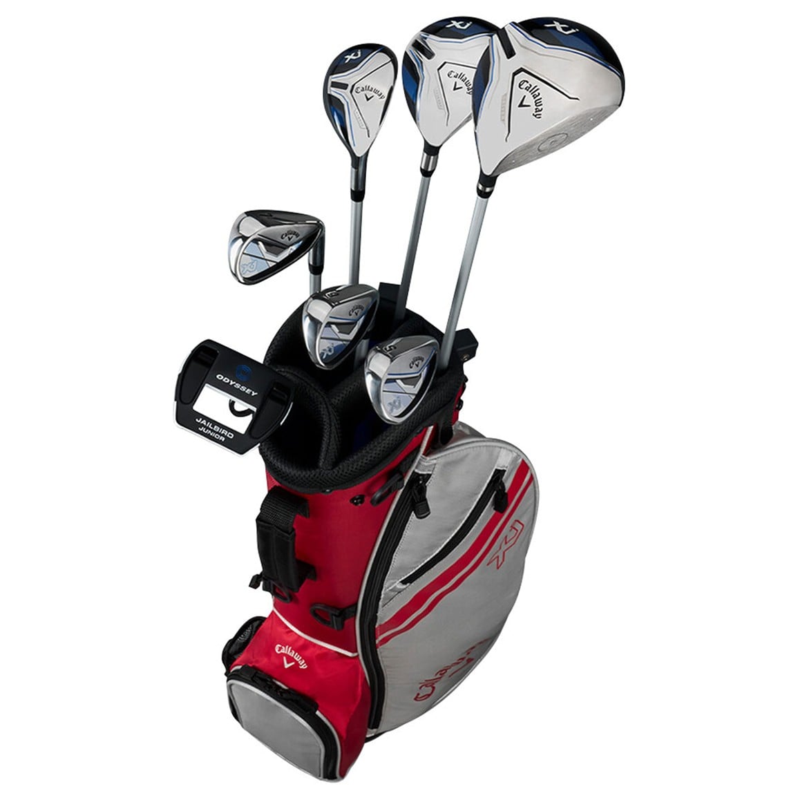 Callaway Junior XJ-3 8-Piece Golf Set w/Stand Bag