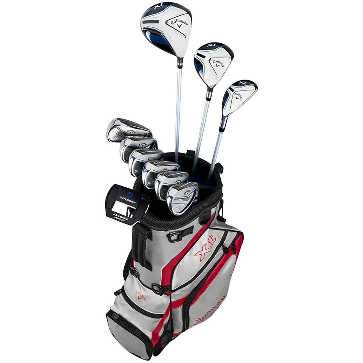 Callaway Junior XT 11-Piece Golf Set w/Stand Bag