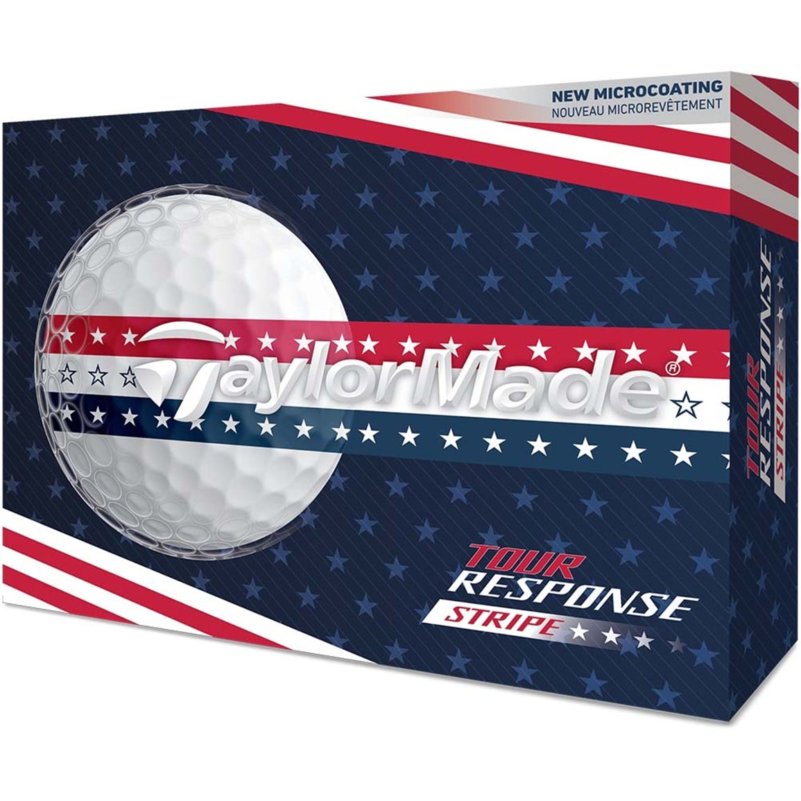 TaylorMade 2026 Tour Response USA Stripe Golf Ball
