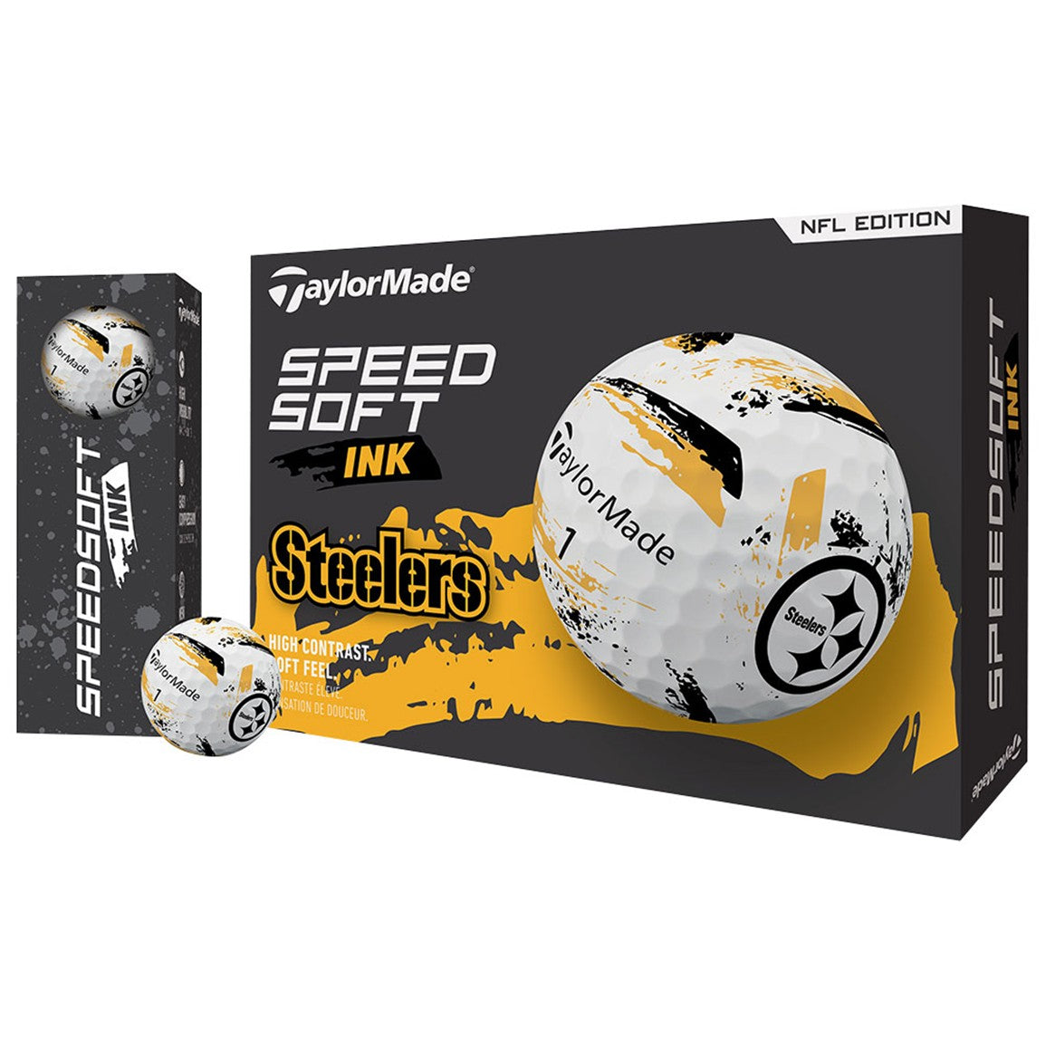 TaylorMade Speed Soft INK NFL Golf Balls
