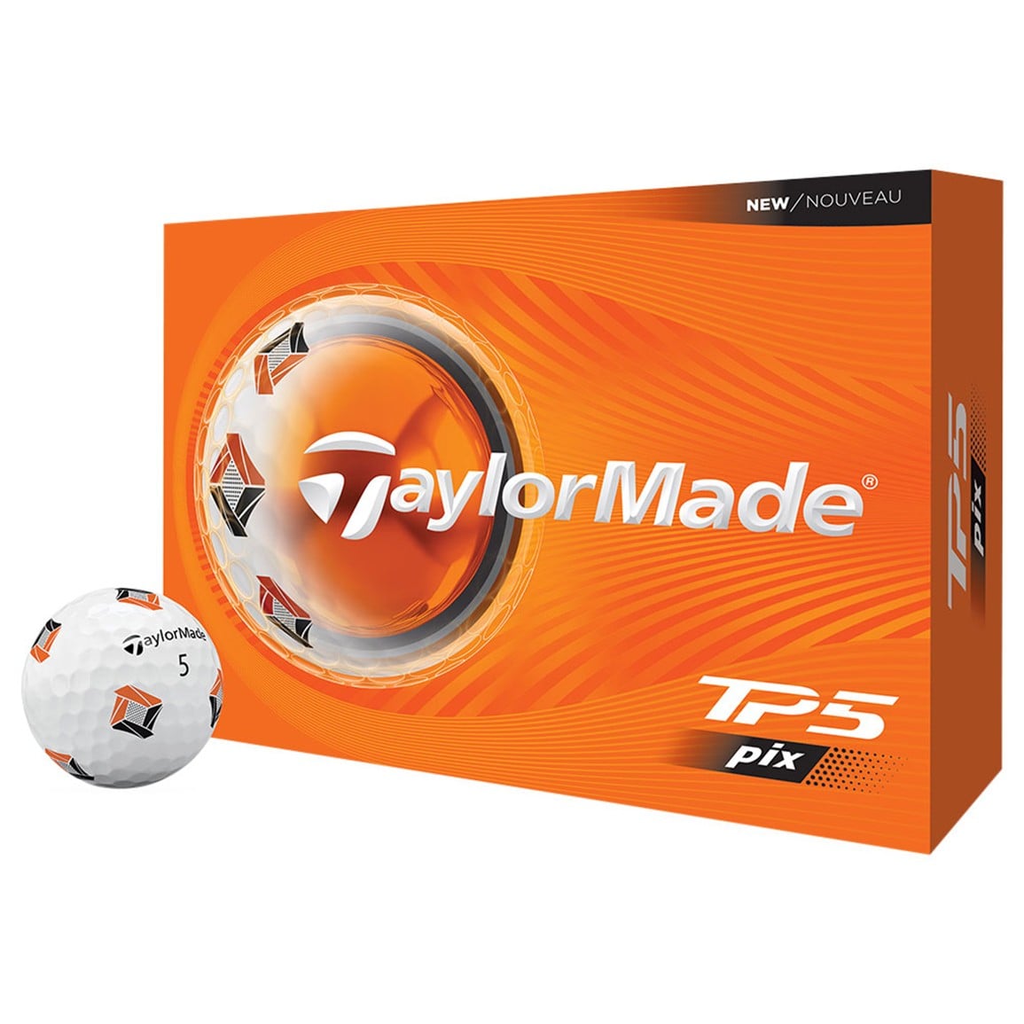 TaylorMade 2026 TP5 PIX Golf Ball