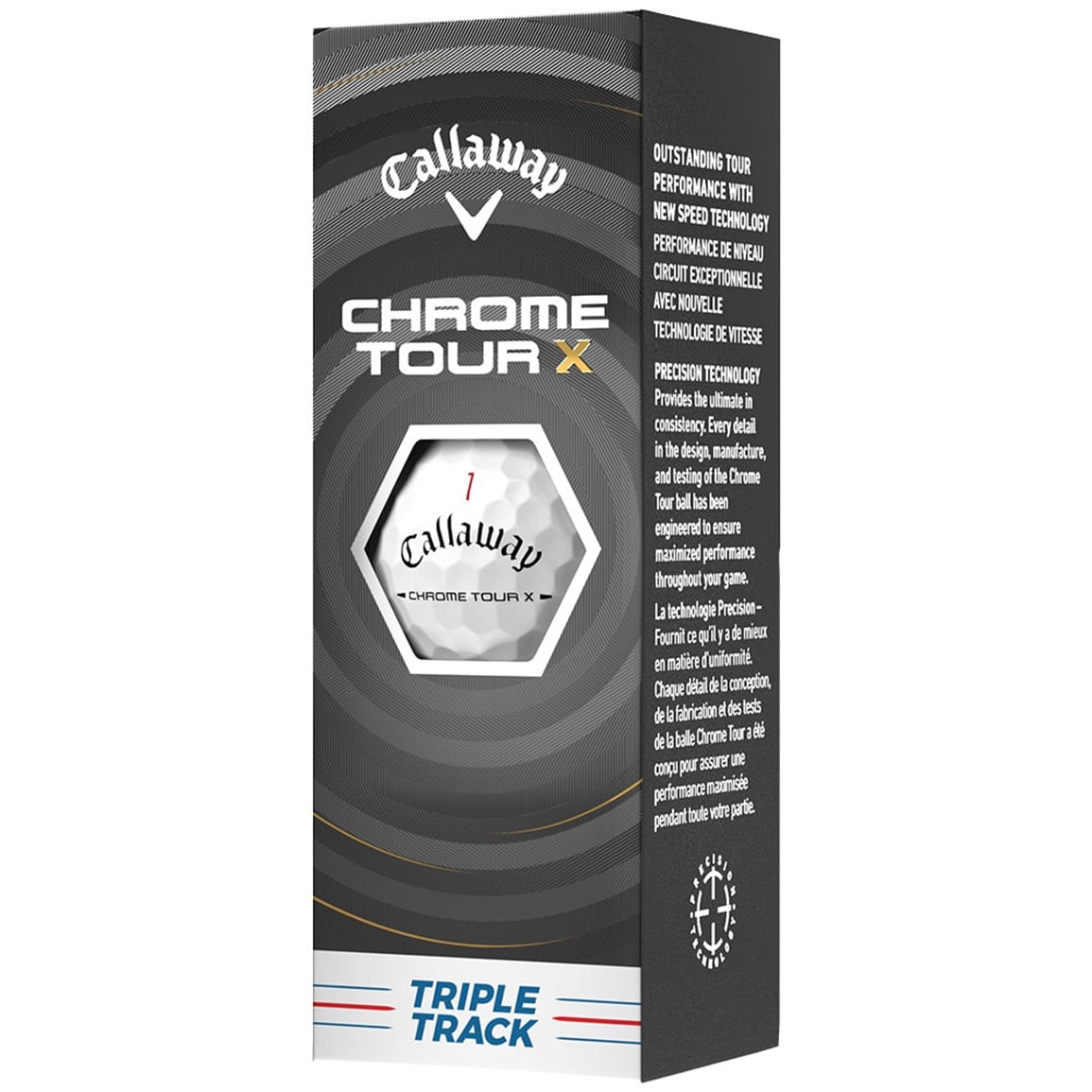 Callaway 2026 Chrome Tour X Triple Track Golf Ball