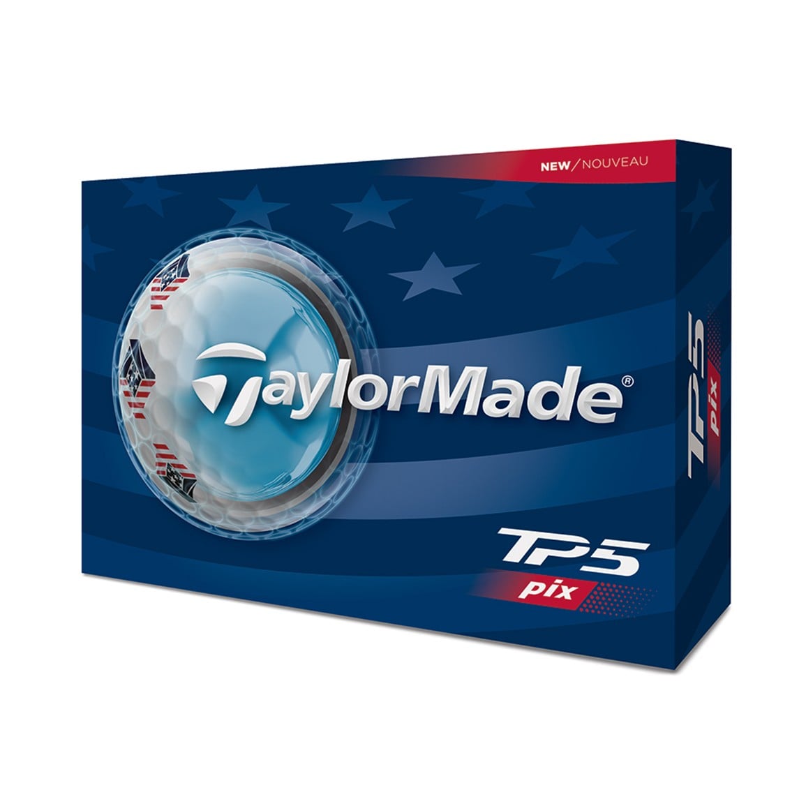 TaylorMade 2026 TP5 PIX USA Golf Ball