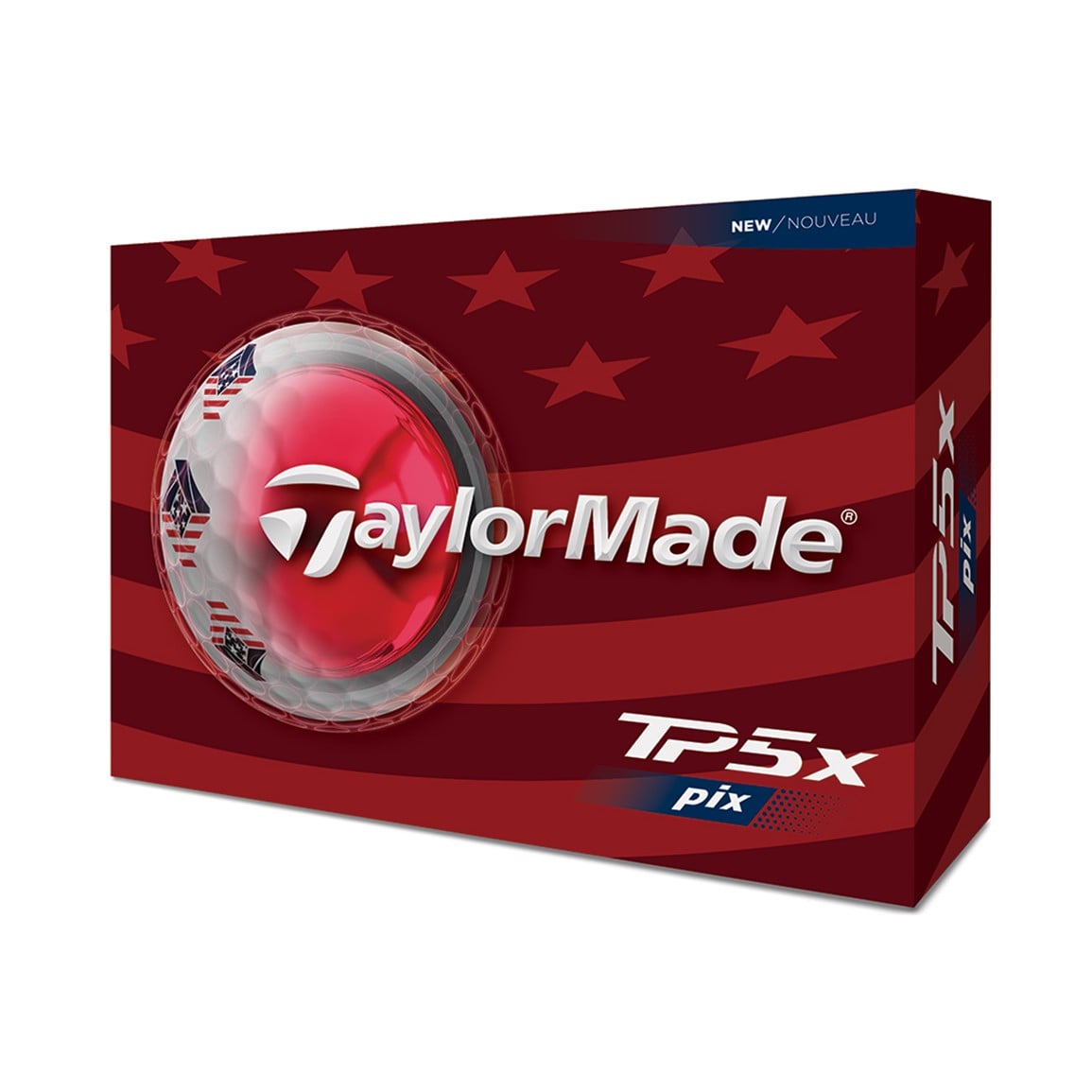 TaylorMade 2026 TP5x PIX USA Golf Ball