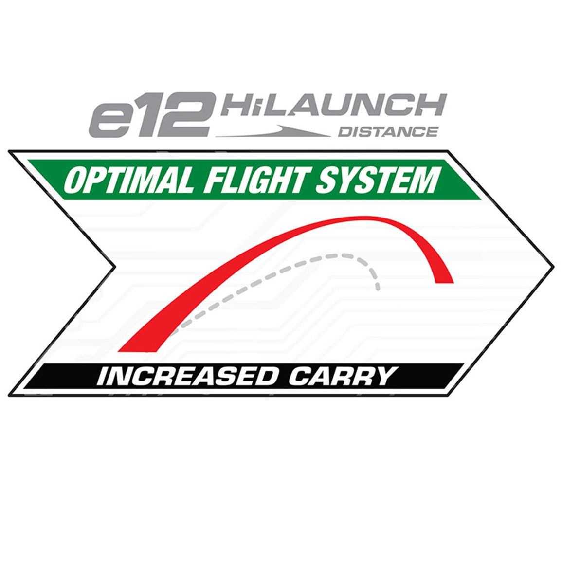 Bridgestone 2025 E12 HiLaunch Golf Balls