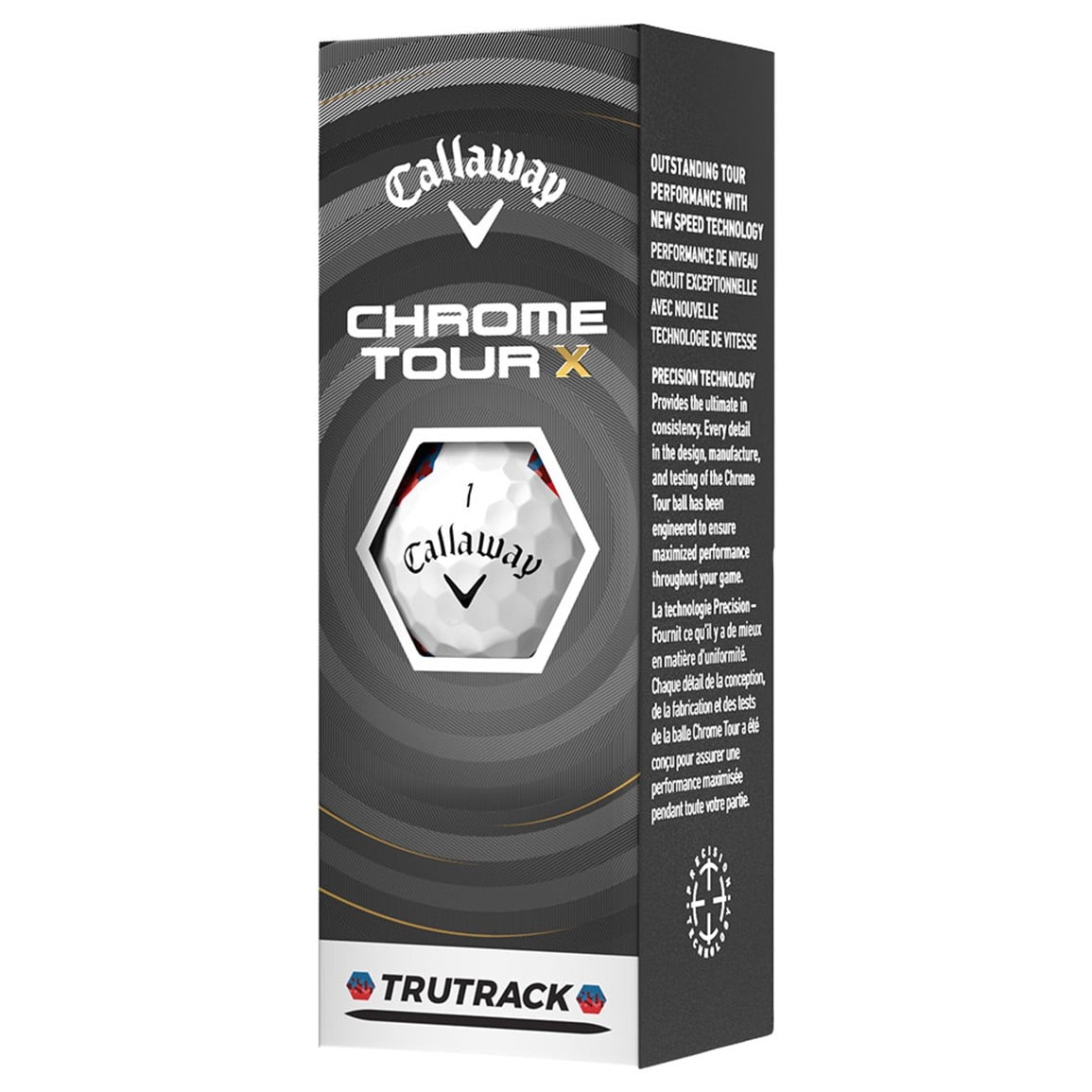Callaway 2026 Chrome Tour X TruTrack Golf Ball