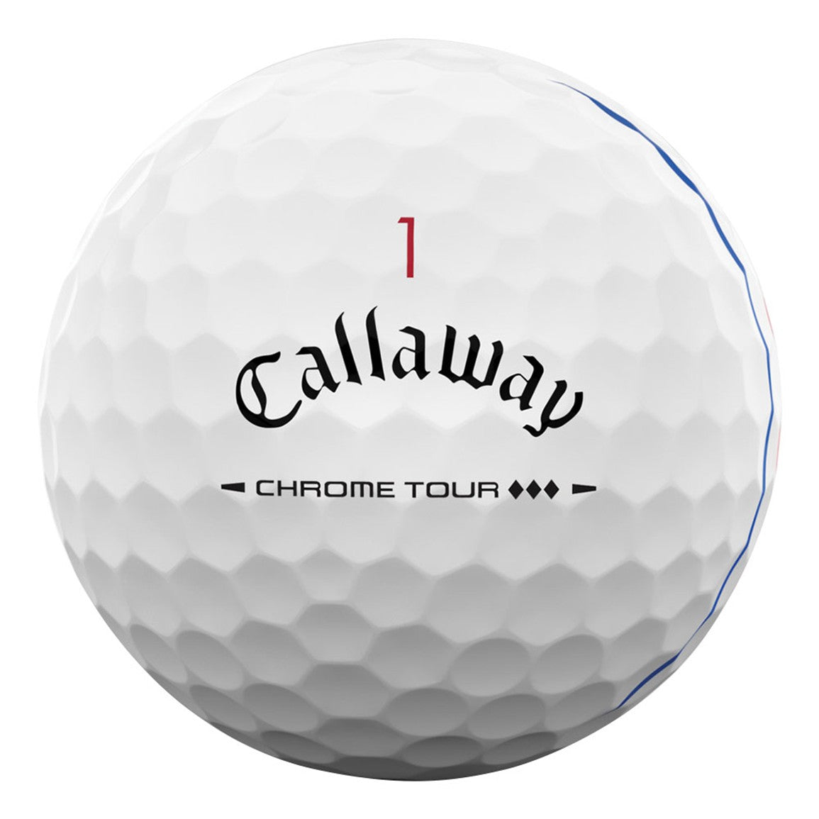 Callaway 2026 Chrome Tour TD Triple Track Personalized White Golf Balls