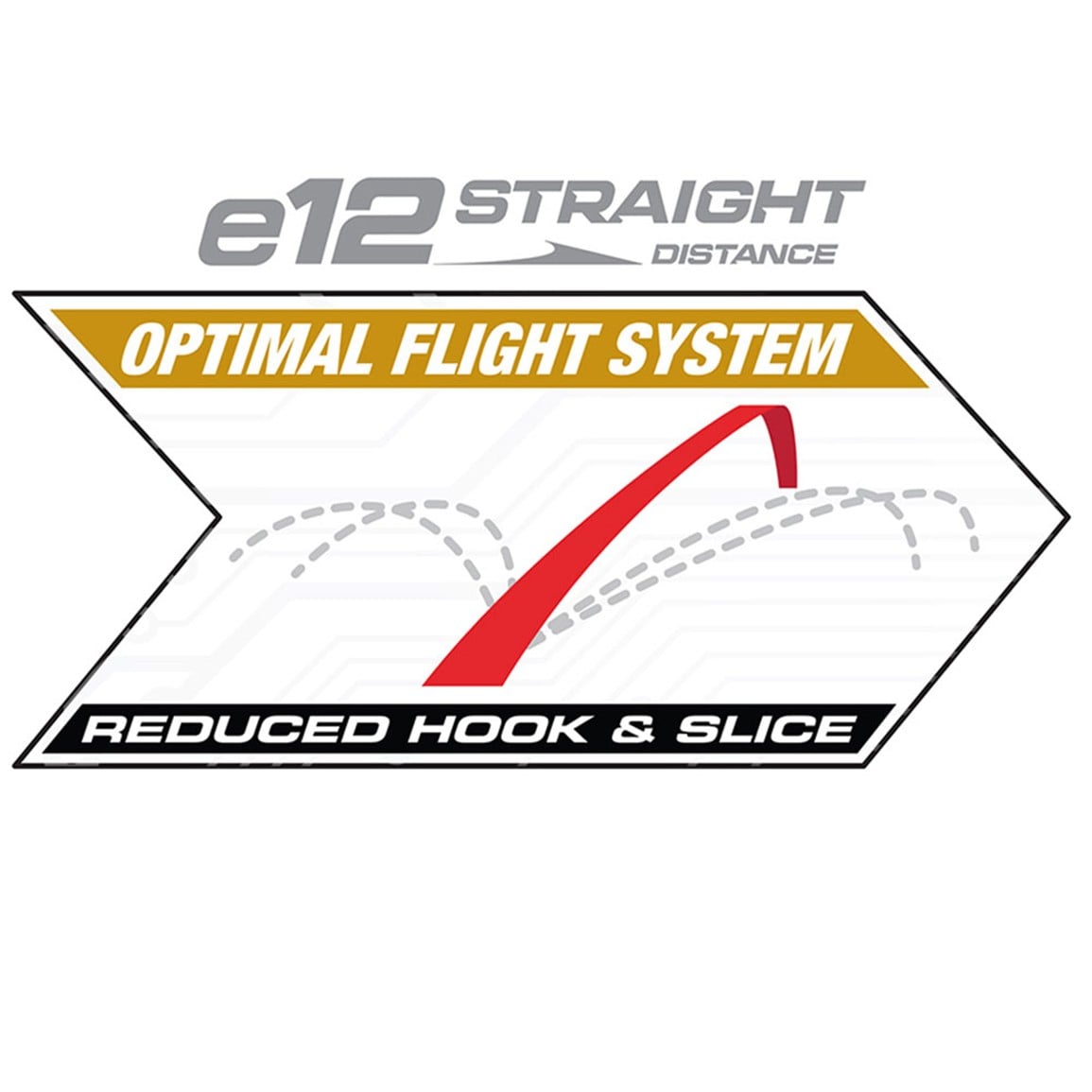 Bridgestone 2025 E12 Straight Golf Balls