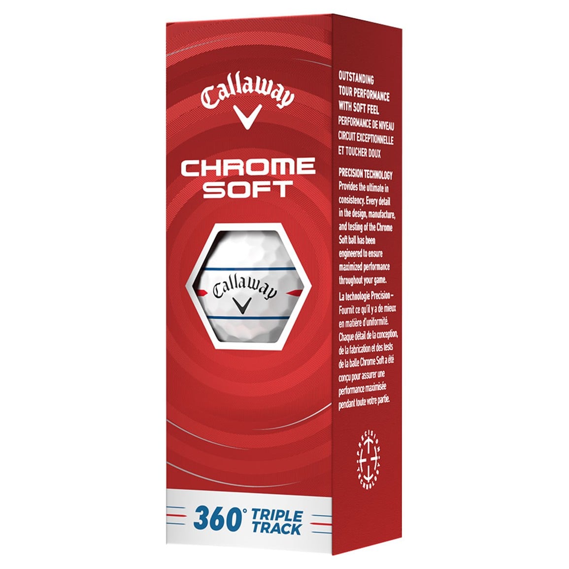 Callaway 2026 Chrome Soft 360 Triple Track Golf Ball