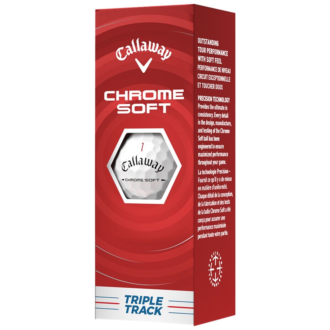 Callaway 2026 Chrome Soft Triple Track Golf Ball