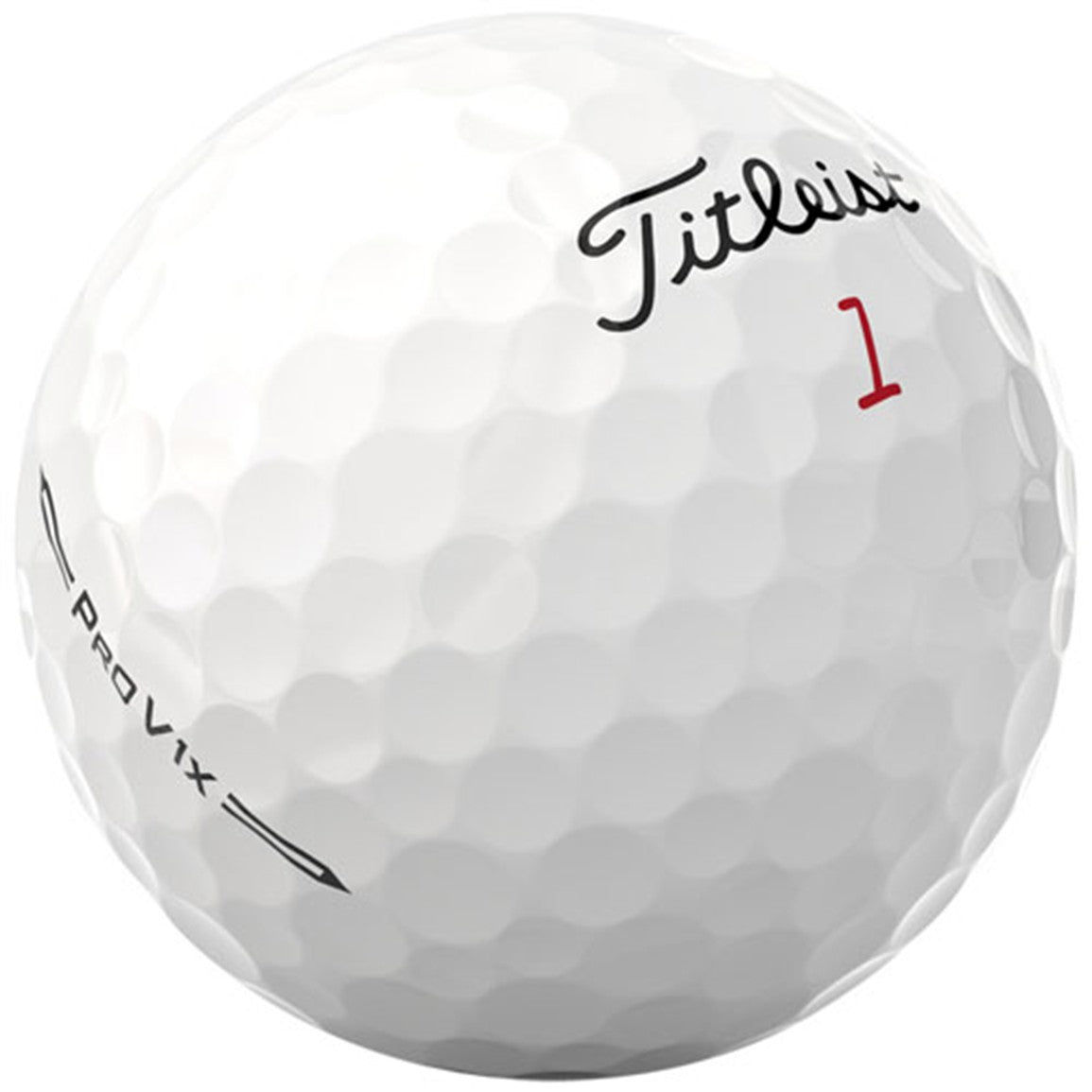 Titleist Pro V1x Custom Number Personalized White Golf Balls