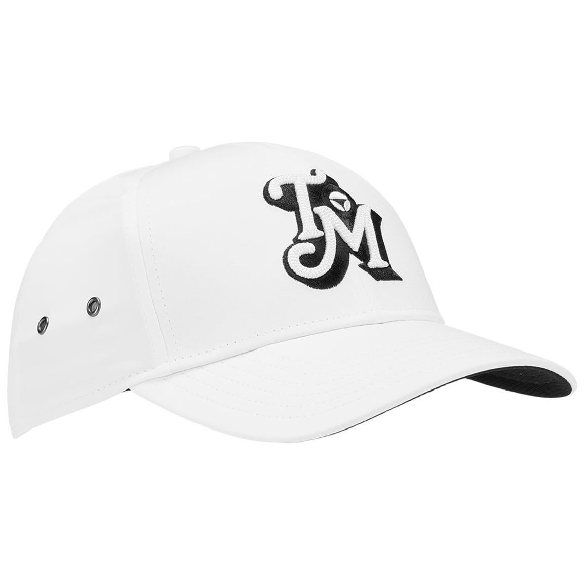 TaylorMade Lifestyle Metal Eyelet Flatbill Adjustable Golf Hat
