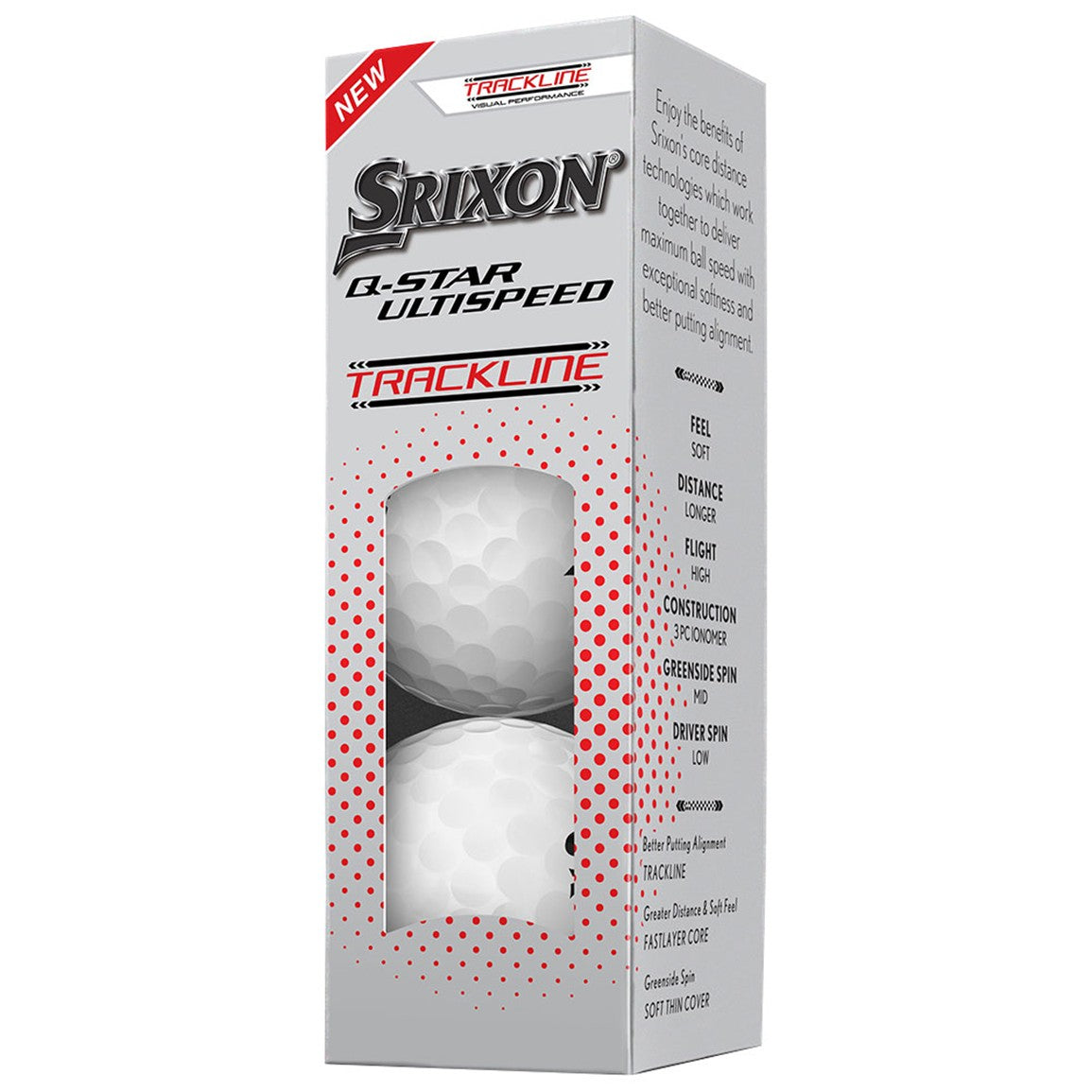 Srixon Q-Star Ultispeed Track Golf Ball