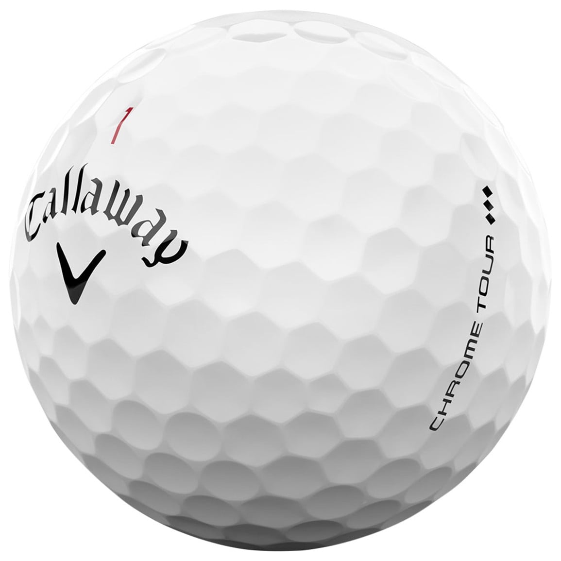 Callaway Chrome Tour Triple Diamond Personalized White Golf Ball