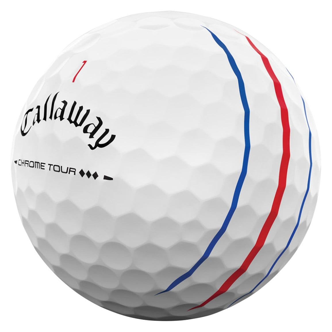 Callaway 2026 Chrome Tour TD Triple Track Personalized White Golf Balls