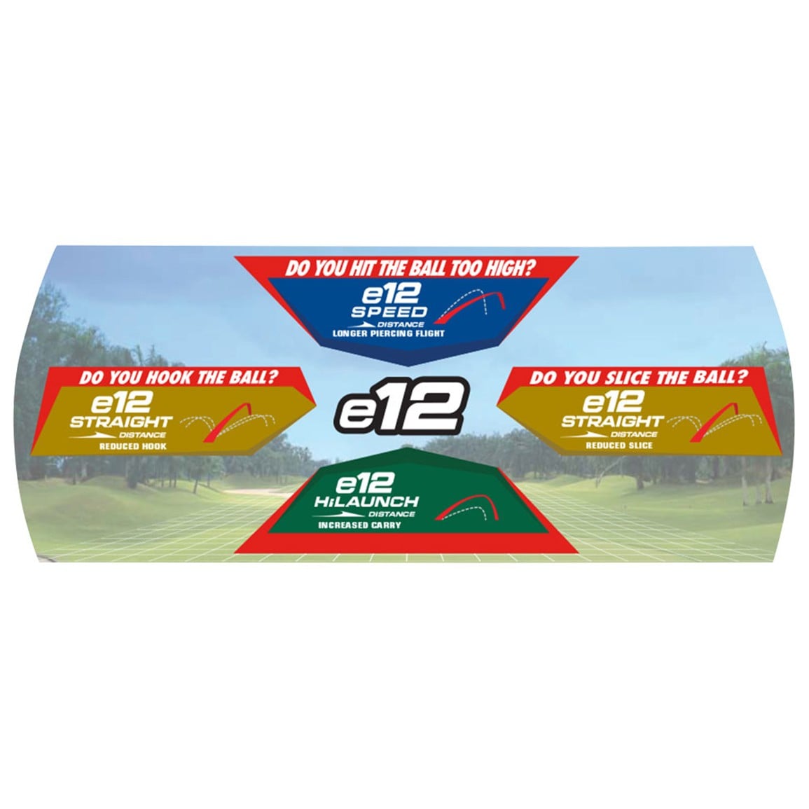 Bridgestone 2025 E12 Speed Golf Balls