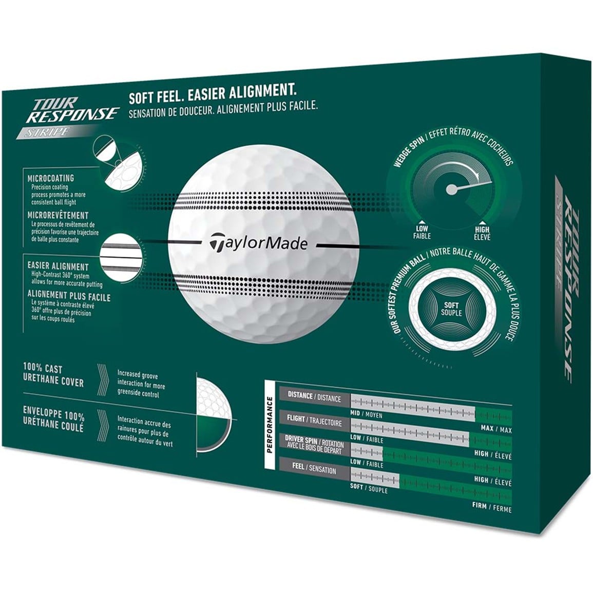 TaylorMade 2026 Tour Response Stripe Golf Ball