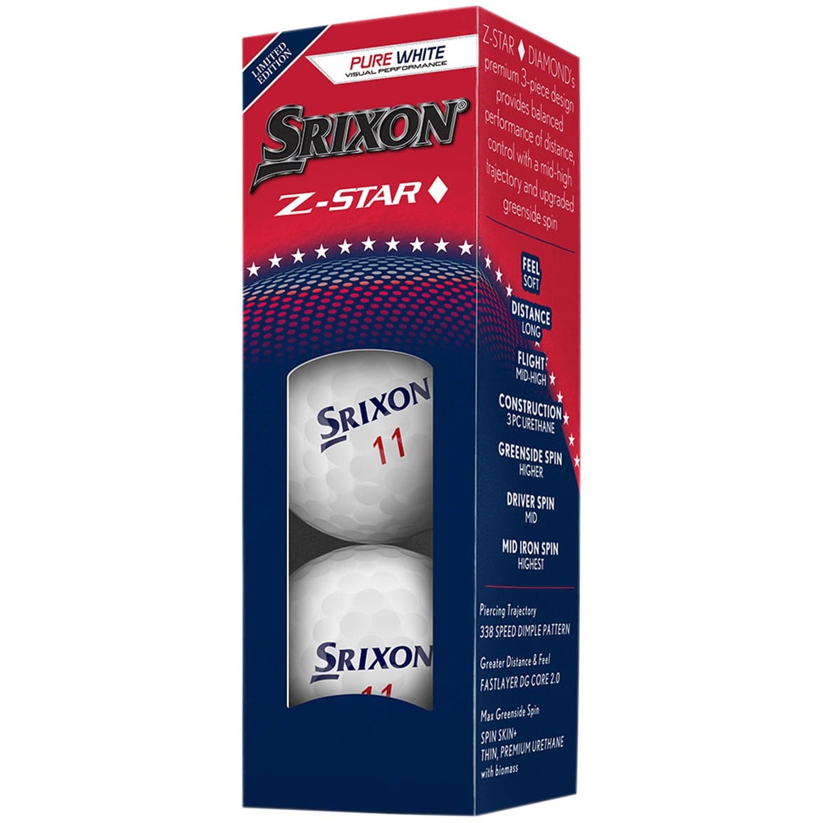 Srixon Z Star Diamond Limited Edition All American Golf Ball
